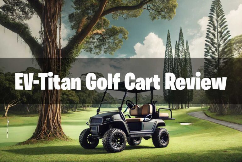 EV Titan Golf Carts Review Header Image